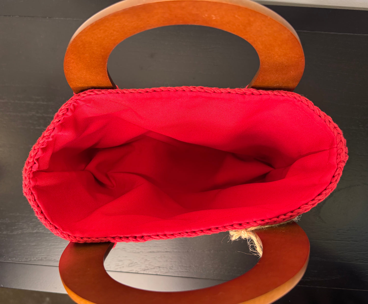 Bolso Tejido de mano - Fuego