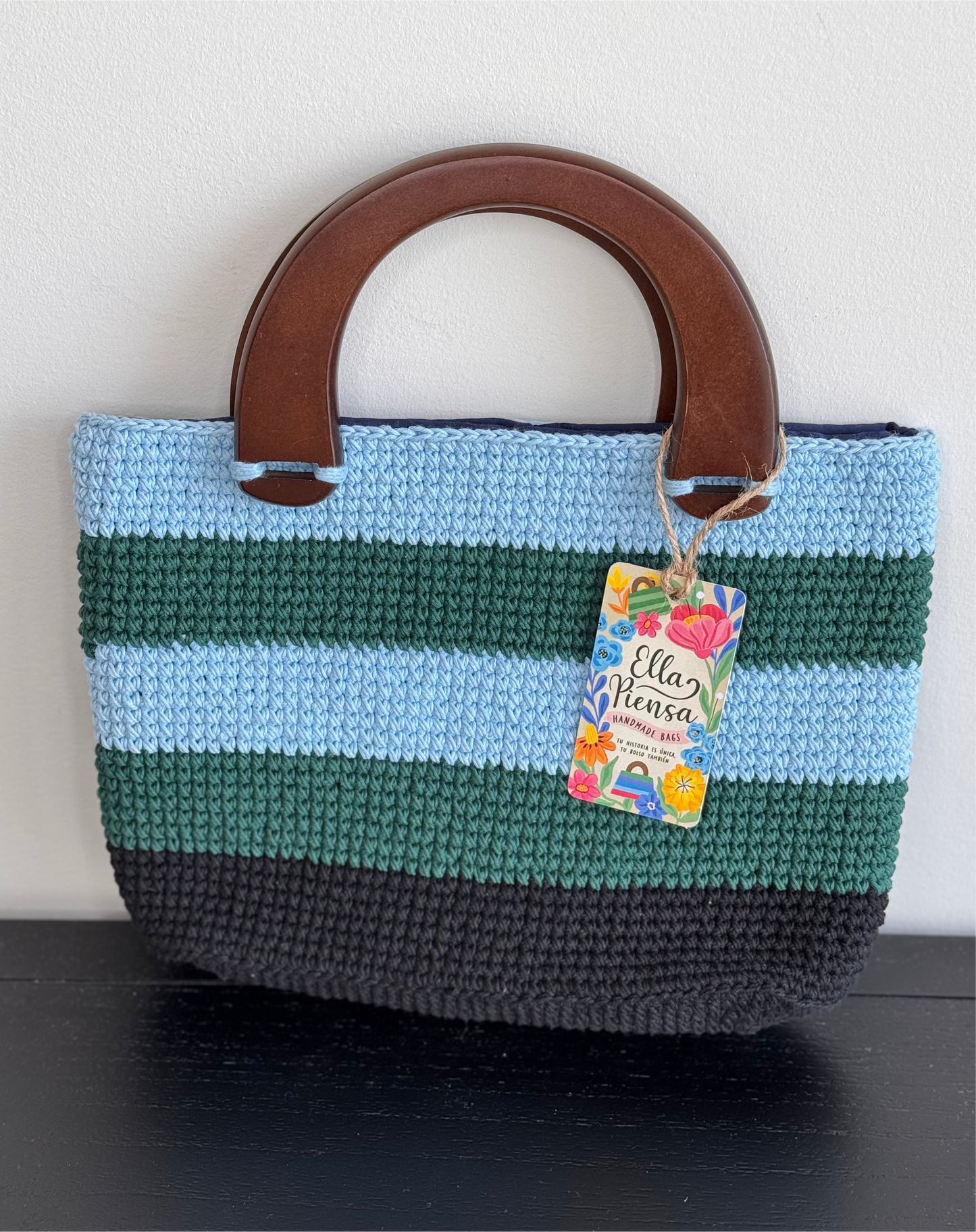 Bolso Tejido de mano - Forest