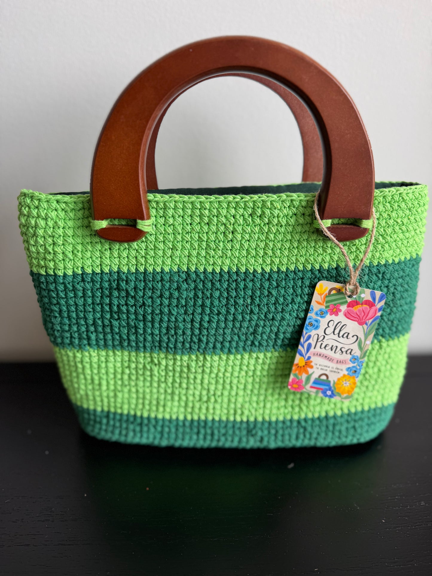 Bolso Tejido de mano- Jungle