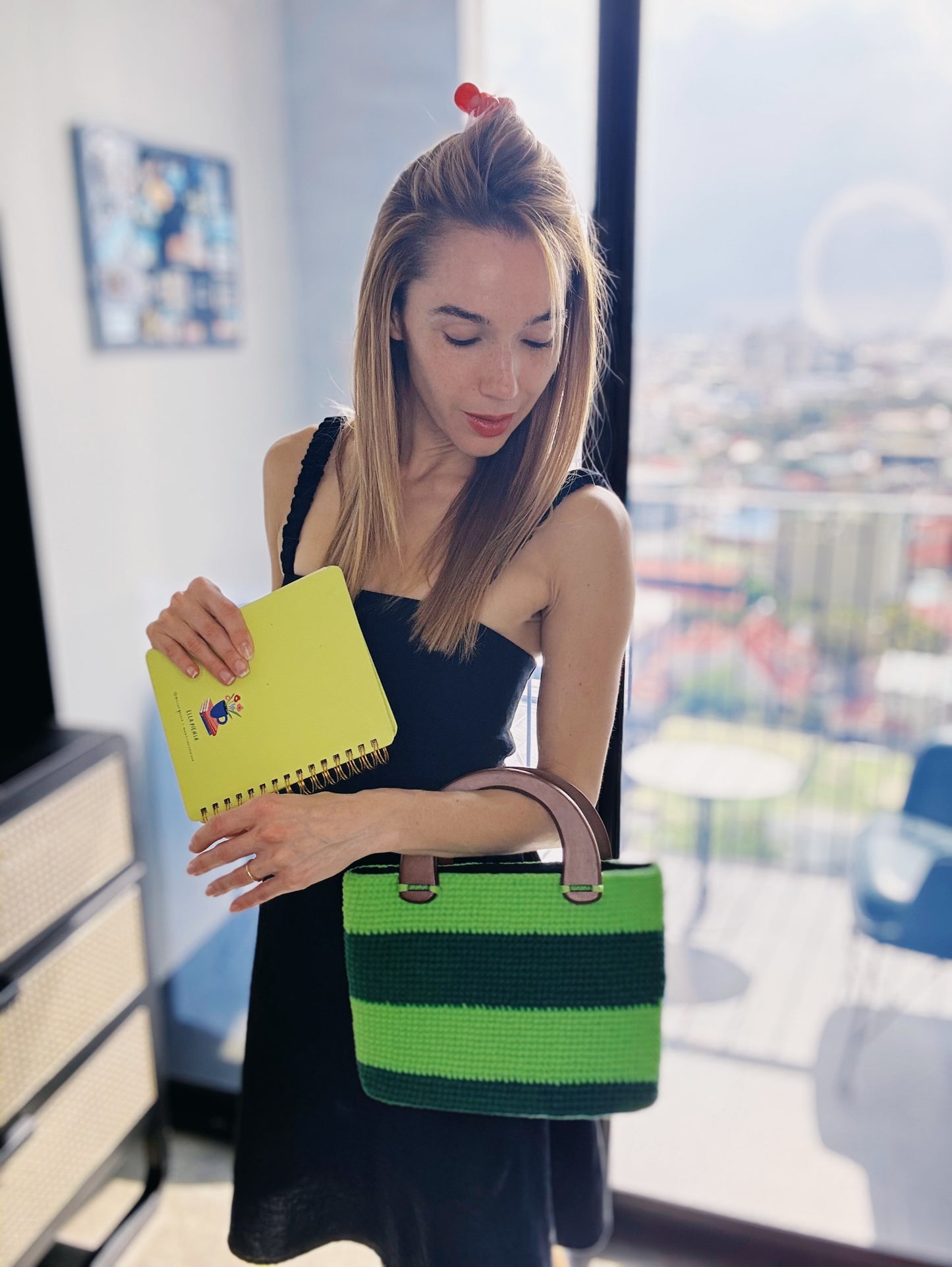 Bolso Tejido de mano- Jungle