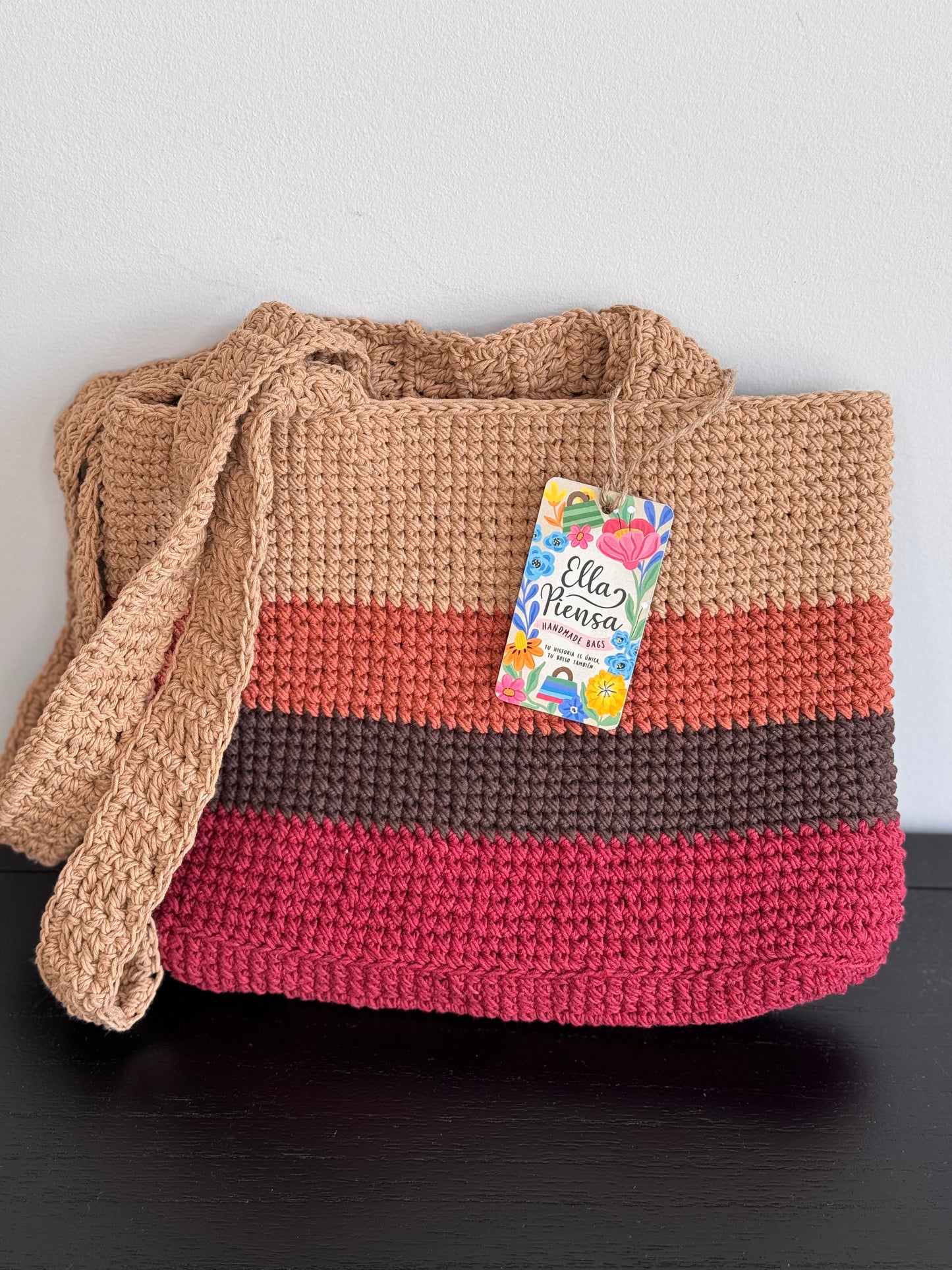 Bolso Tejido de hombro - Earth